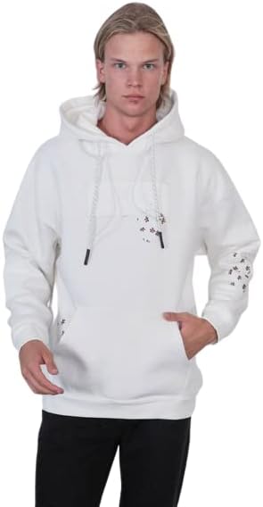 American Neighbor's Unisex Cotton-Blend Fleece Hooded Sweatshirt, highlighting its comfort, durability, and timeless style. Made from a premium blend of cotton and polyester, the sweatshirt offers warmth and breathability, with tearaway tags for comfort and double-needle stitching for durability. It's a versatile wardrobe staple suitable for any occasion