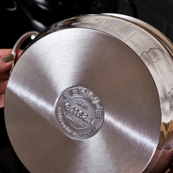 Stainless Steel 8 Pieces Cookware Set
