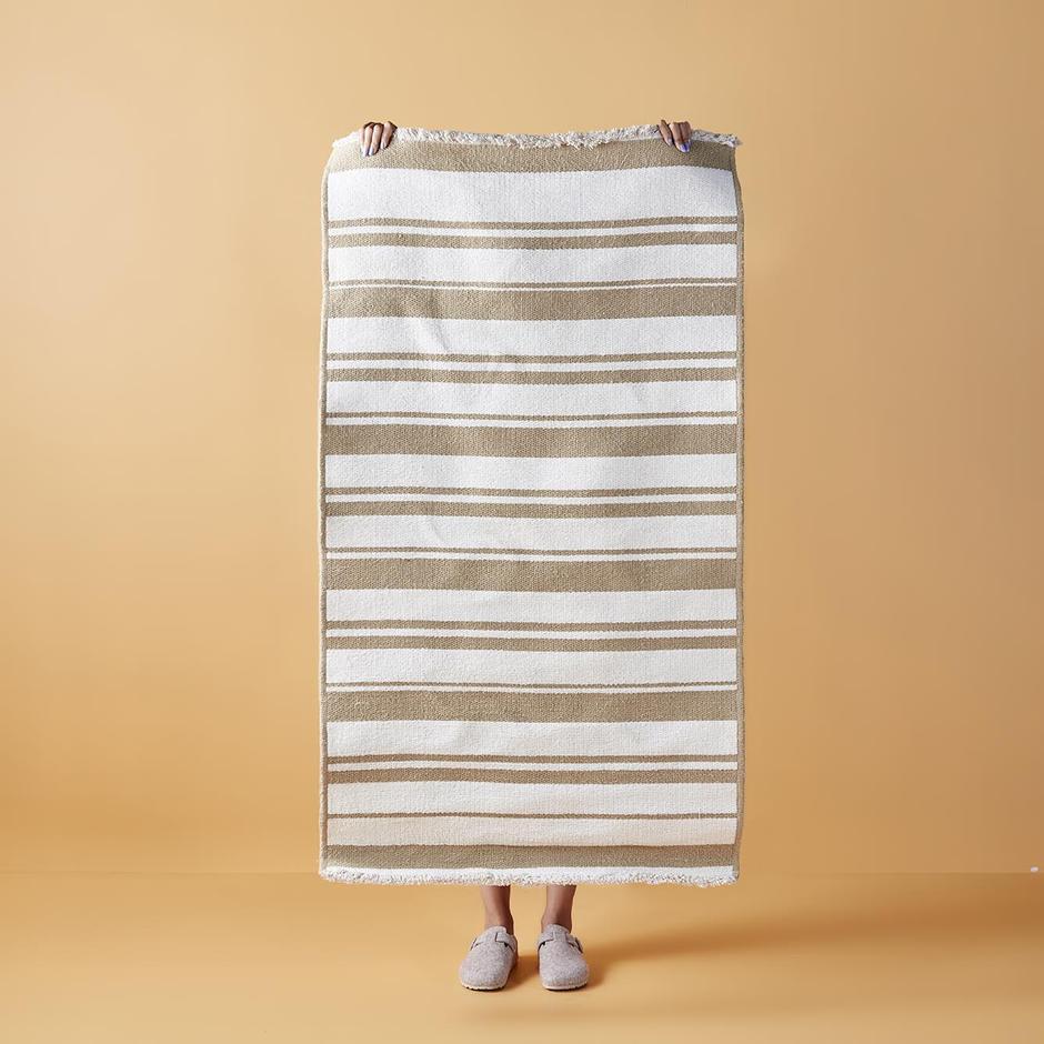 Double-Sided Handmade Rug - Exquisite Craftsmanship and Versatile Design
