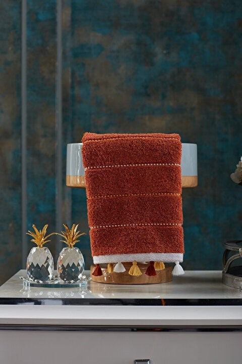 Red Washcloth - Bold and Refreshing Bathroom Essential