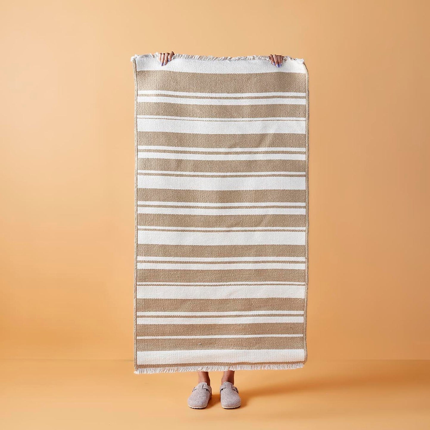 Double-Sided Handmade Rug - Exquisite Craftsmanship and Versatile Design