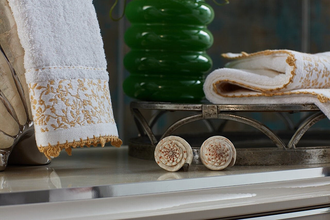 Mustard Washcloth - Vibrant and Invigorating Bathroom Essential