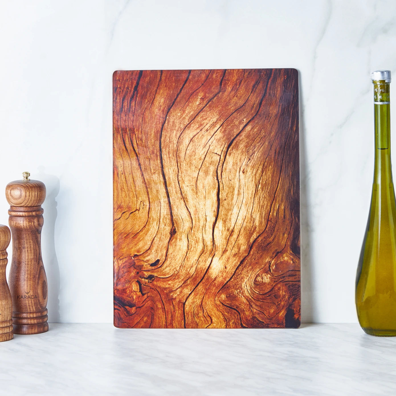 Olive Glass Cutting Board - Premium Quality Kitchen Tool