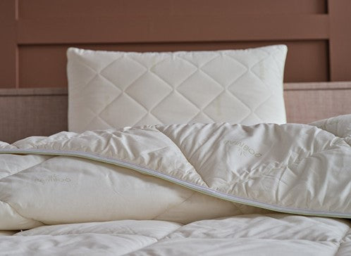 Bamboo Pillow - Hypoallergenic and Breathable Support for Restful Sleep