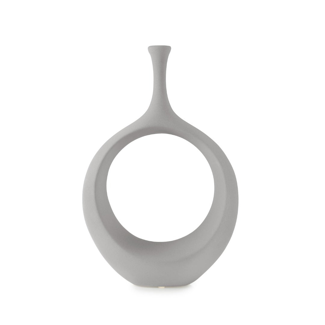 Handmade Stoneware Textured Vase - Elevate your home decor with our unique textured vase. Handcrafted with care, this one-of-a-kind piece adds artistry to any space.