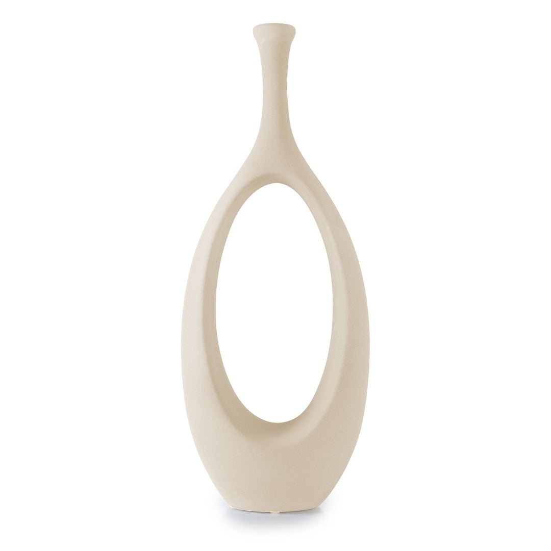 Handmade Stoneware Textured Vase - Elevate your home decor with our unique textured vase. Handcrafted with care, this one-of-a-kind piece adds artistry to any space.