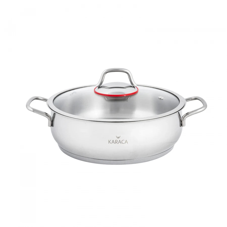 Stainless Steel 8-Piece Cookware Set: High-quality pots, pans, and lids for versatile cooking.