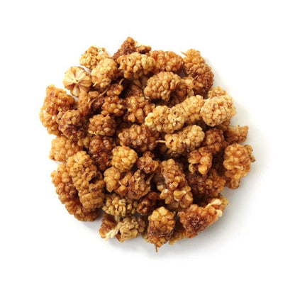 Fresh, organic dried mulberry packed with natural goodness and nutrients