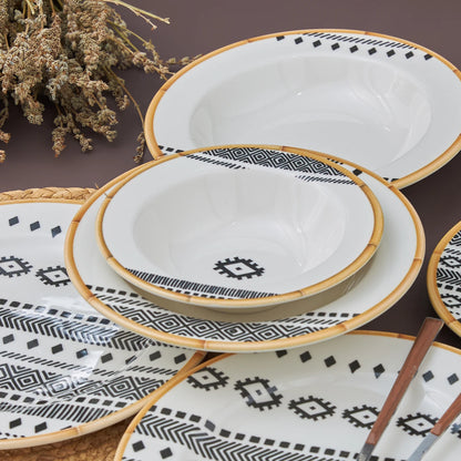 Porcelain Dinnerware Set - Elegant and Versatile Tableware Collection