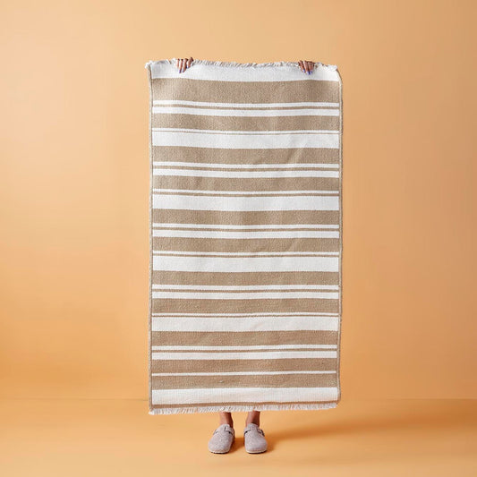 Double-Sided Handmade Rug - Exquisite Craftsmanship and Versatile Design