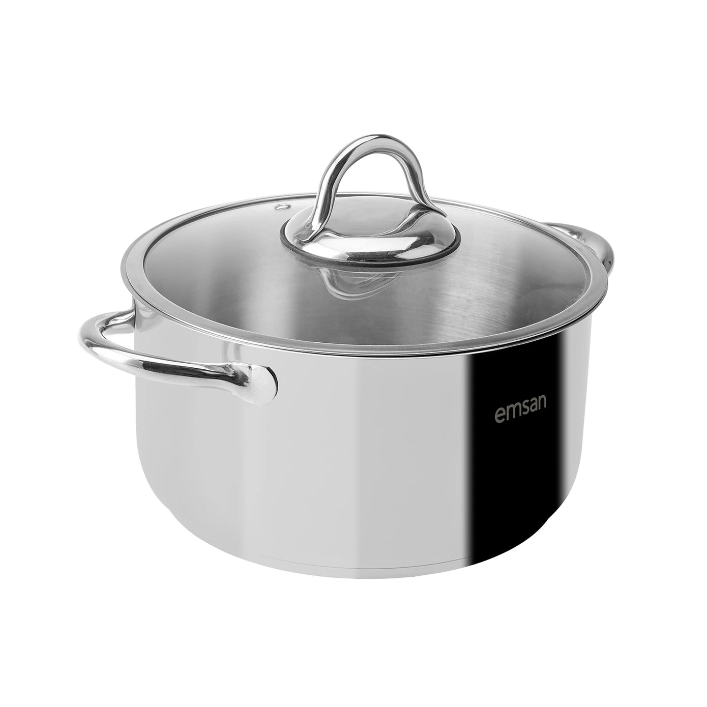  CookerBene 9.45 Inch Soup Pot Nonstick Aluminum Stockpots With  Lid Medical Stone Coating Beige: Home & Kitchen