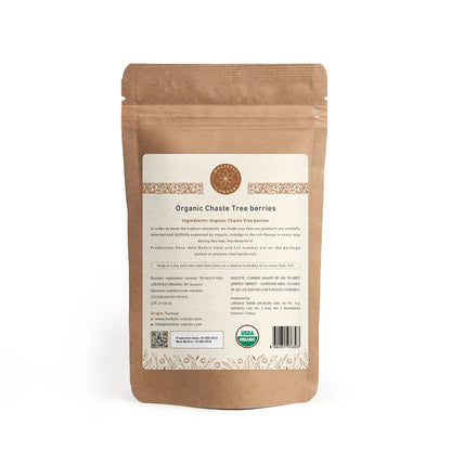 Organic Chaste Tree Berries | 0.19 lb - Natural and Nutritious Herbal Supplement