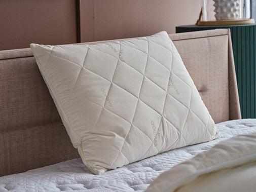 Bamboo Pillow - Hypoallergenic and Breathable Support for Restful Sleep